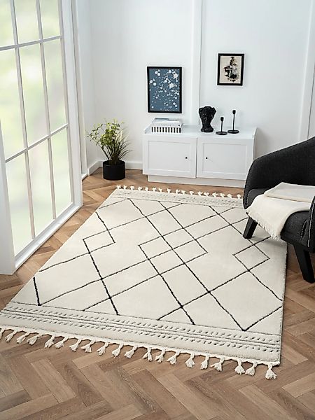 Myflair Möbel & Accessoires Hochflor-Teppich »Moroccan Design Lagerräumung« günstig online kaufen