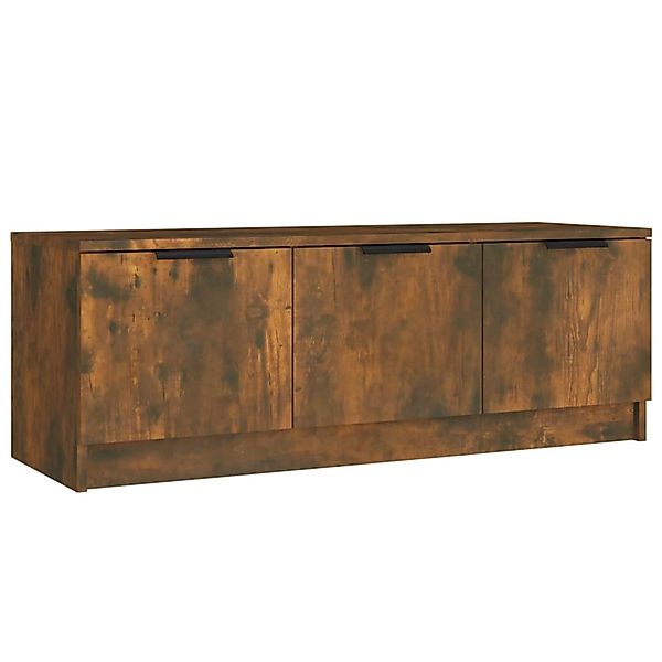 vidaXL TV-Schrank Räuchereiche 102x35x36,5 cm Holzwerkstoff 817081 günstig online kaufen