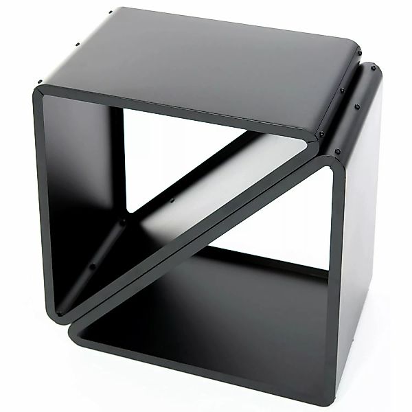 Westmann Kaminholzregal 57 cm x 36 cm x 56 cm Schwarz günstig online kaufen
