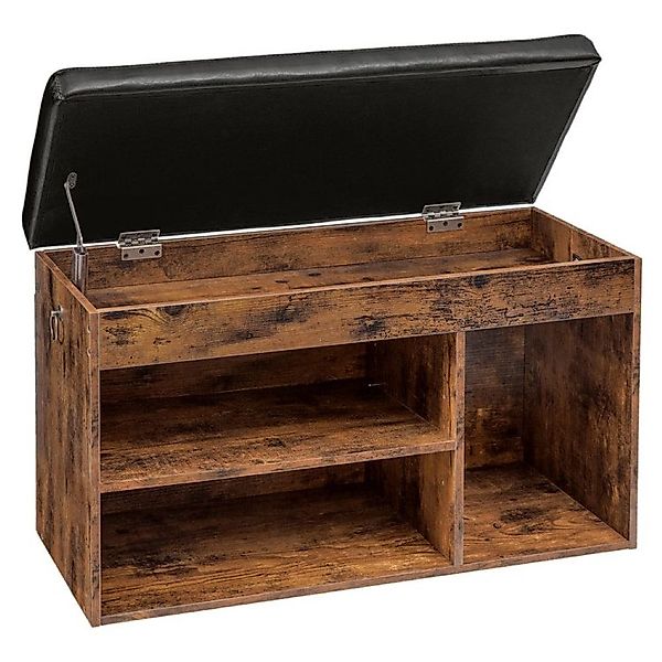 Hoobro Schuhbank Sitzbank Schuhschrank, 3 offene günstig online kaufen