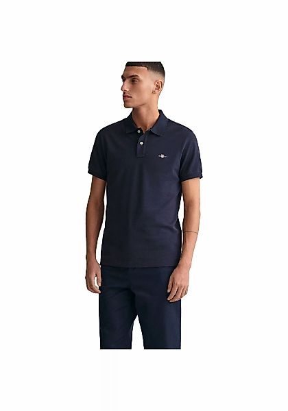 Gant Poloshirt "REG CONTRAST PIQUE SS RUGGER", mit kontrastfarbenen Einsätz günstig online kaufen