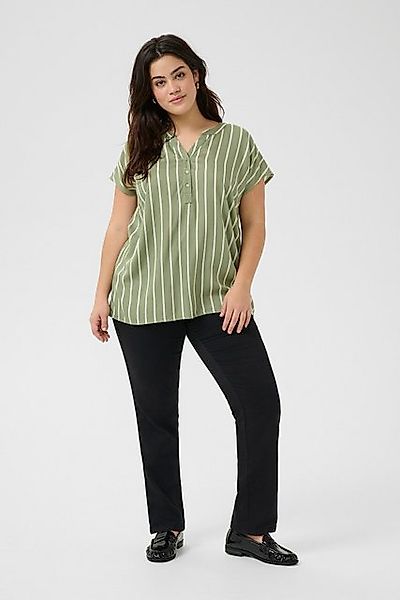KAFFE Curve Kurzarmbluse Ärmellose Bluse KCsida Große Größen günstig online kaufen