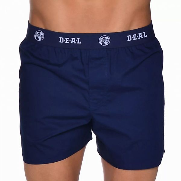 D.E.A.L International Boxershorts navy mit Logo Bund günstig online kaufen