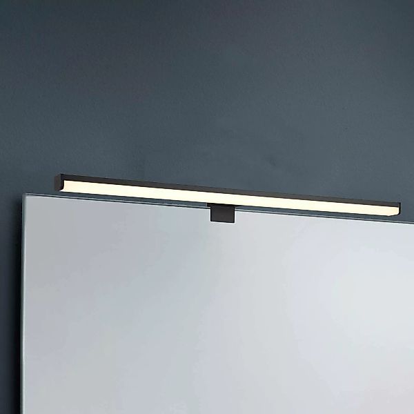 Trio LED-Wandleuchte Lino 60 mm x 600 mm x 105 mm Schwarz Matt günstig online kaufen