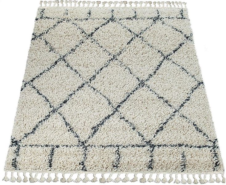 Paco Home Hochflor-Teppich »Nador 755«, rechteckig, 54 mm Höhe, weicher Sha günstig online kaufen