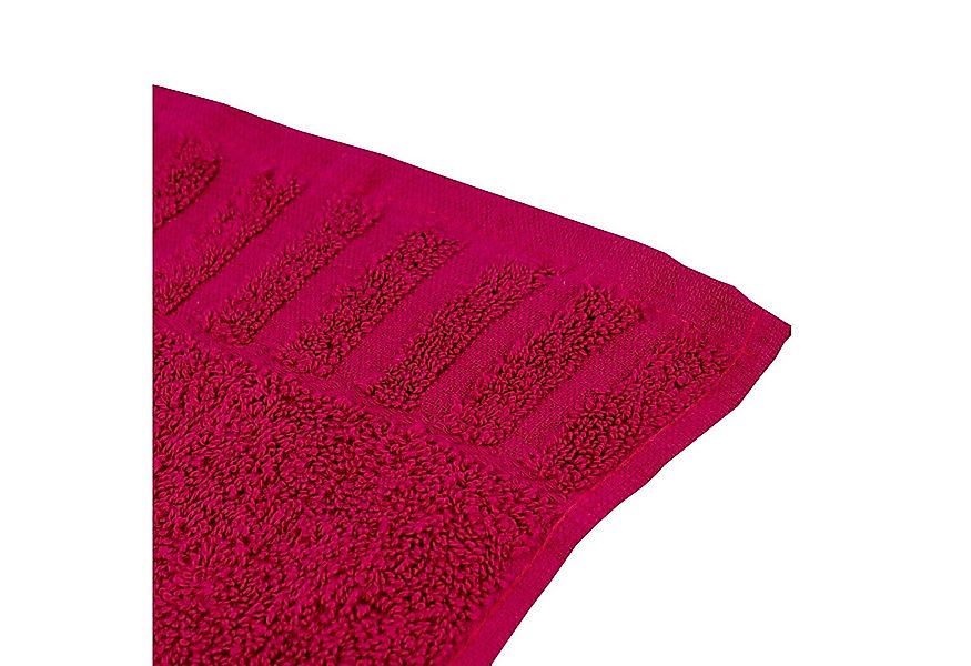 Casa Colori Gästehandtuch Uni, Frottier (1-St), Hohe Farbbrillanz, Einfache günstig online kaufen