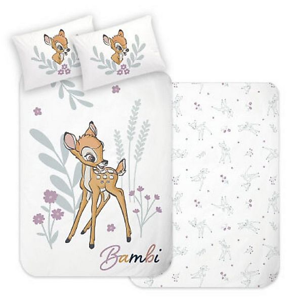 Disney Babybettwäsche Disney Bambi Babybettwäsche 100x135 cm günstig online kaufen