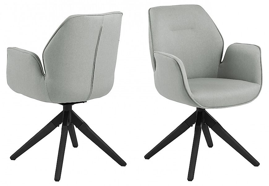ACTONA GROUP Esszimmerstuhl »Alma«, 1 St., Polyester, mit eleganten Kedern, günstig online kaufen
