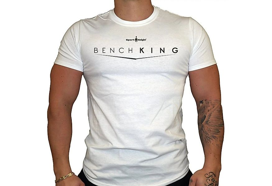 Sport-Knight® T-Shirt Sport-Knight® Herren Fitness T-Shirt "Bench King" günstig online kaufen