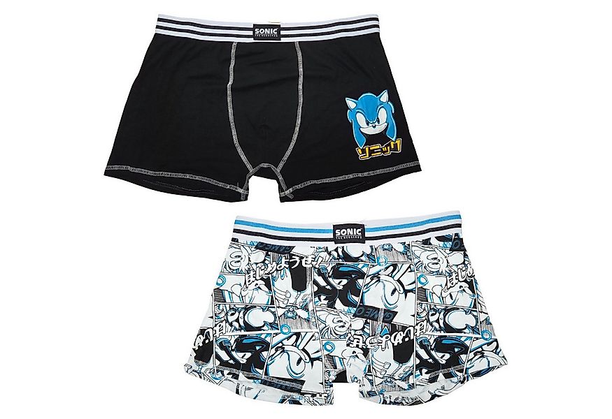 Sonic The Hedgehog Boxershorts Sonic The Hedgehog Herren Boxershorts Unterh günstig online kaufen