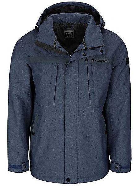 Dry Fashion Funktionsjacke Herren Jacke Emden Meliert - Outdoor-Jacke Wasse günstig online kaufen