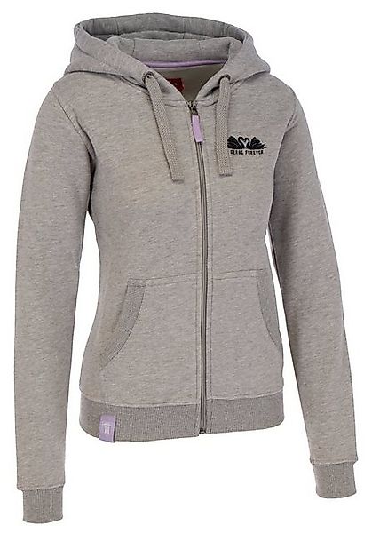Derbe Kapuzensweatshirt Schwanenliebe (1-tlg) günstig online kaufen