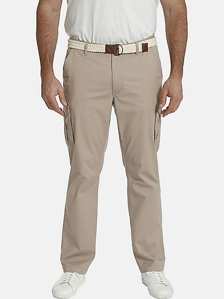 Charles Colby Cargohose BARON GARTH +Fit Kollektion, mit Gürtel günstig online kaufen