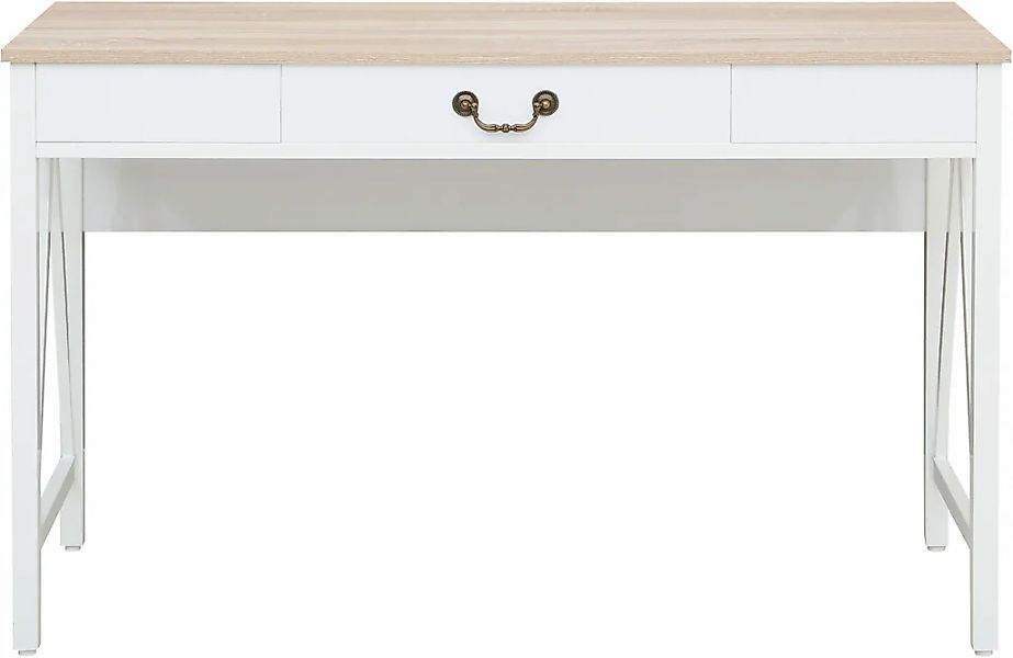 Home affaire Schreibtisch "Bellerie", Landhausoptik, Soft-Close, kratzfeste günstig online kaufen