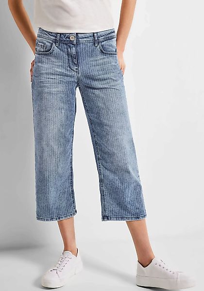 Cecil 3/4-Jeans, mit Streifenmuster günstig online kaufen