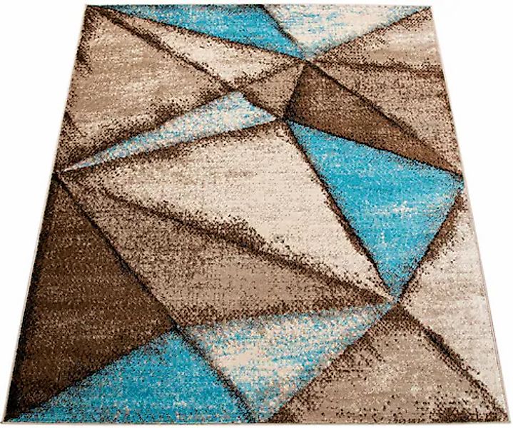 Paco Home Teppich »Metro 164«, rechteckig, 12 mm Höhe, Kurzflor, modernes g günstig online kaufen