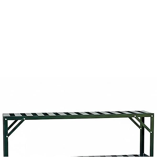 Halls Top Regal für Standalone-Tisch 121 cm x 26 cm Grün günstig online kaufen