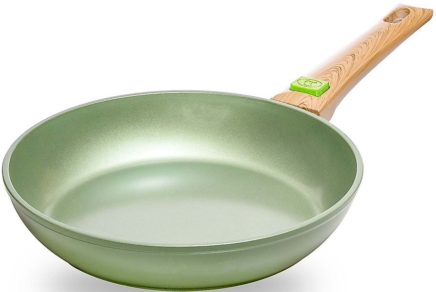JUST VEGAN Bratpfanne »CeraVegan« Aluminium 1 Stk. tlg. pflanzliche Keramik günstig online kaufen