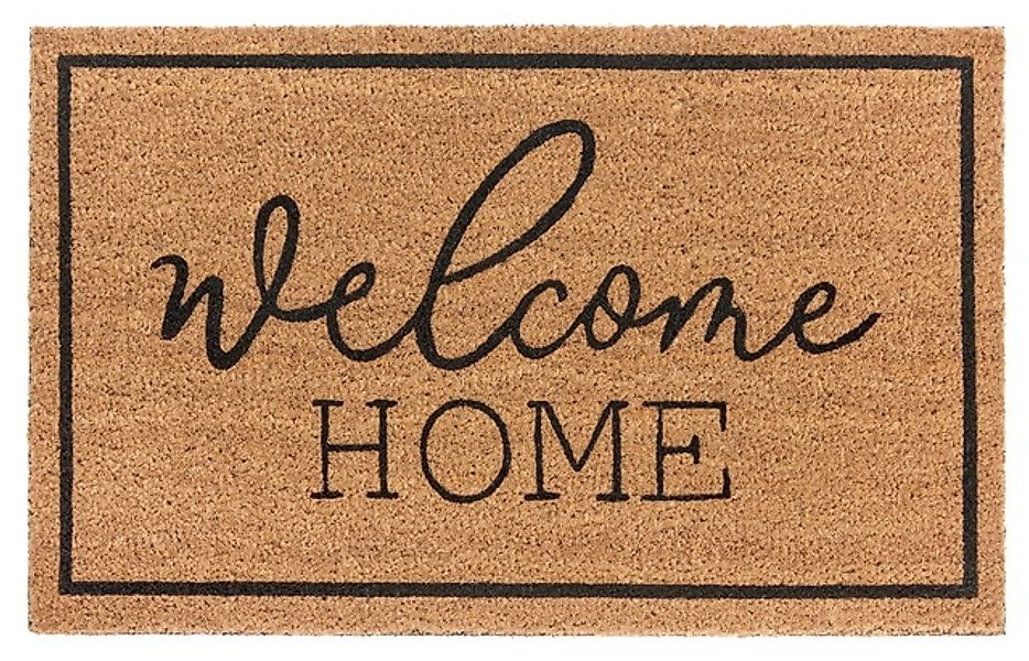 HANSE Home Fußmatte »Mix Mats Kokos Welcome Home, Türmatte«, rechteckig, 15 günstig online kaufen