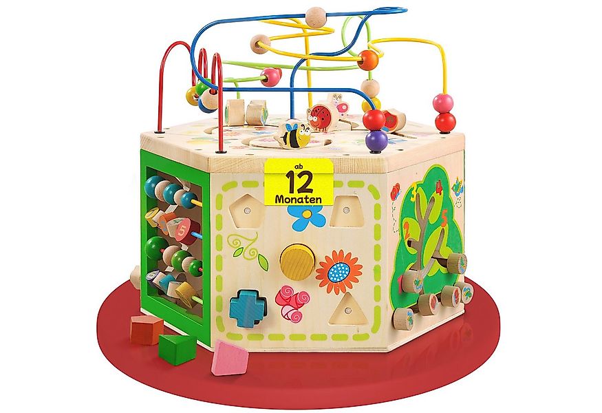 EverEarth® Motorikwürfel 7-in-1 Großer Motorikwürfel - Aktivitäts- und Lern günstig online kaufen