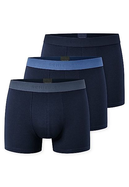 Schiesser Boxershorts 95/5 Multipacks (3er Pack) ohne Eingriff, Logobund, k günstig online kaufen