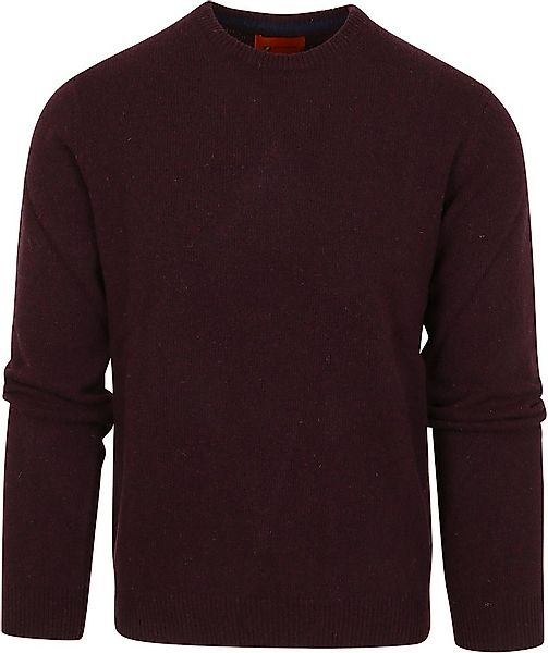 Suitable Pullover Wolle O-Neck Bordeaux - Größe XXL günstig online kaufen