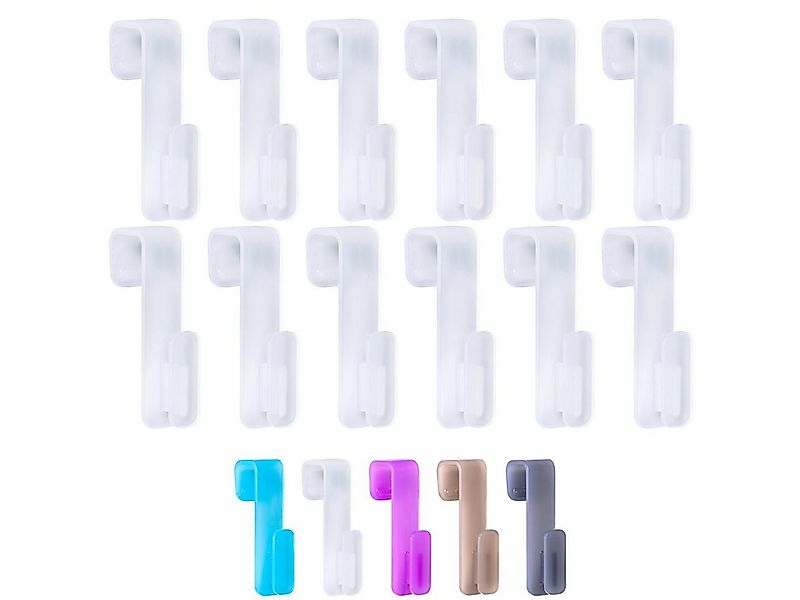 Wellgro Kleiderhaken 12x WELLGRO Rundheizkörperhaken - Top Qualität MADE IN günstig online kaufen