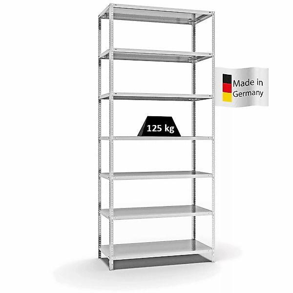 PROREGAL Fachbodenregal Schraubsystem Light-Duty Grundregal HxBxT 300 x 130 günstig online kaufen