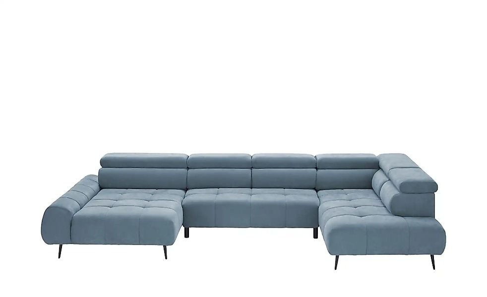 switch Wohnlandschaft  Mavel ¦ blau ¦ Maße (cm): B: 367 H: 93 T: 208.0 Pols günstig online kaufen