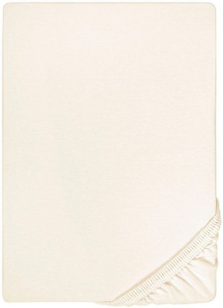 Biberna Spannbettlaken Thea, Jersey-Elasthan, Gummizug: rundum, (1 Stück), günstig online kaufen