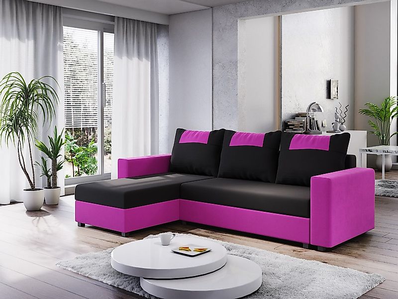 ALTDECOR Ecksofa STARI-BIS, Couch mit Schlaffunktion, Wohnzimmer - Wohnland günstig online kaufen
