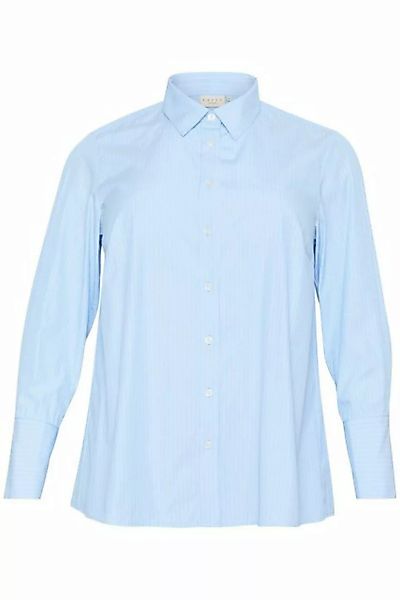 KAFFE Curve Langarmhemd Langarm - Hemd KCemmi Große Größen günstig online kaufen