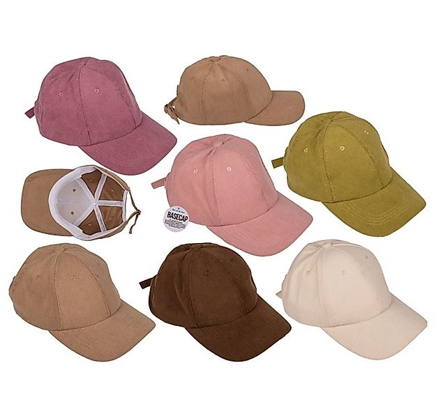 LK Trend & Style Baseball Cap aus Cord Größenverstellbar One Size günstig online kaufen