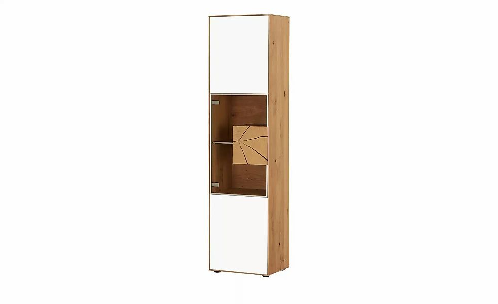 HARTMANN Vitrine  Caya ¦ weiß ¦ Maße (cm): B: 50 H: 196 T: 39 Schränke > Vi günstig online kaufen