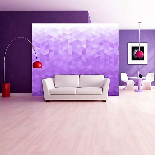 Fototapete - Violet pixel günstig online kaufen