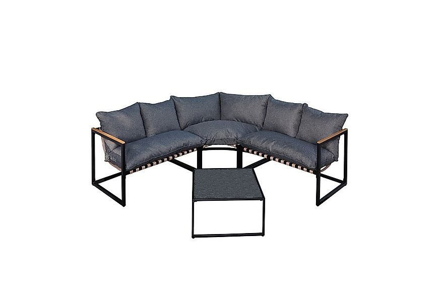 HTI-Living Gartenbank Gartensitzgruppe Eckbank und Tisch (Stück, 2-St., 1x günstig online kaufen