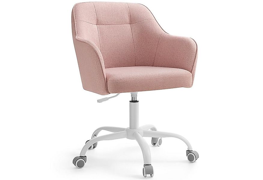 SONGMICS Bürostuhl (1 St), höhenverstellbar, atmungsaktiv, Baumwoll-Leinen- günstig online kaufen