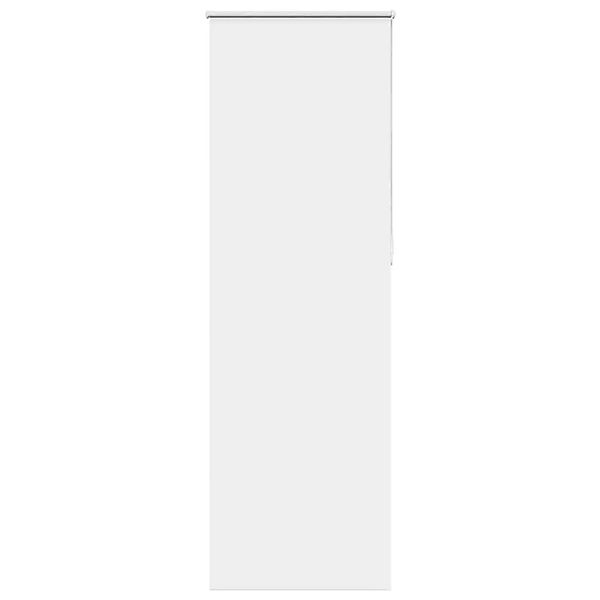 vidaXL Verdunkelungsrollo Weiß 80x230cm Stoffbreite 75,7 cm Polyester 40119 günstig online kaufen