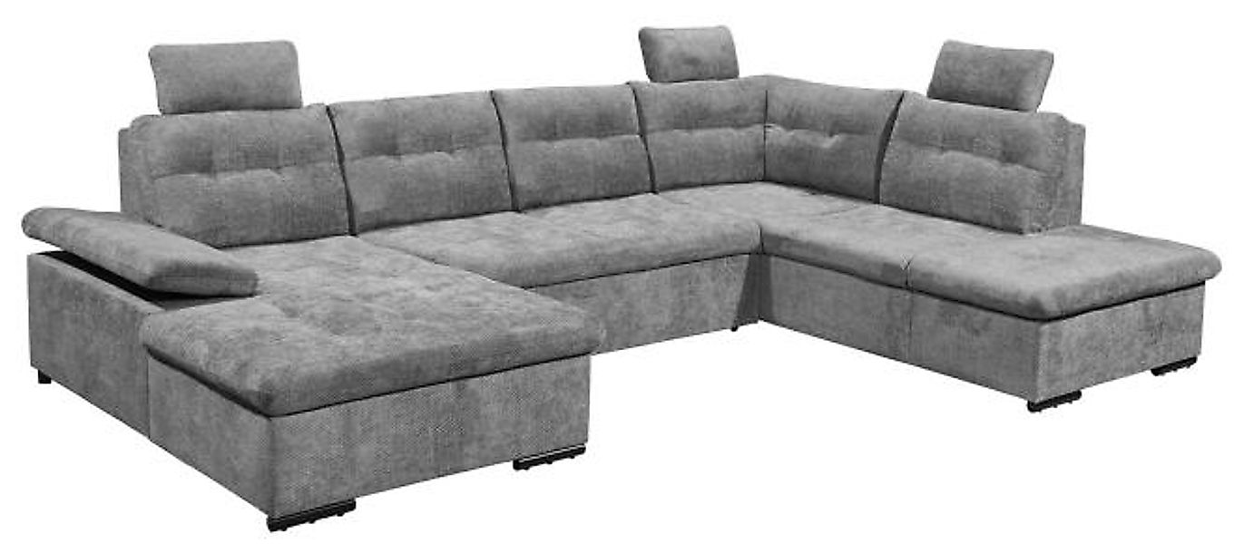 Wohnlandschaft ca. 324x107x170 (218) cm inkl. Schlaffunktion, Bettkasten un günstig online kaufen