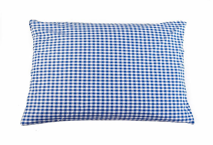 texpot Kissenhülle Landhaus kariert Reißverschluss Baumwolle Dekokissen, (1 günstig online kaufen