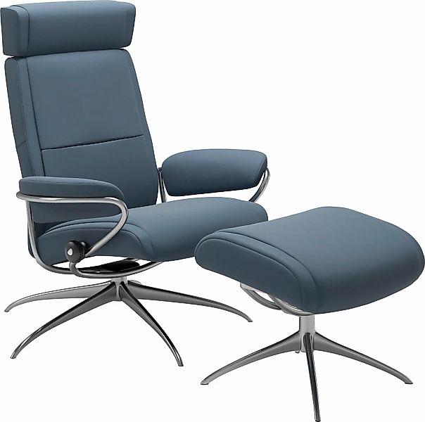 Stressless "Paris" Set, Relaxsessel mit Hocker, mit Hocker, Low Back mit Ko günstig online kaufen