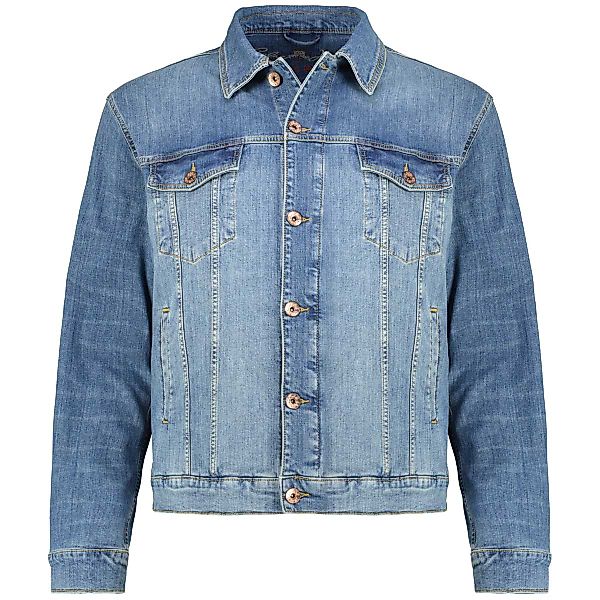 Colac Jeansjacke mit Elasthan Farbe dunkelblau Größe: 4XL günstig online kaufen