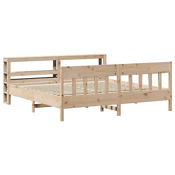 vidaXL Massivholzbett ohne Matratze 180x200 Kiefernholz 3306255 günstig online kaufen