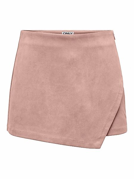ONLY Hosenrock "ONLMIST-STINA LIFE MW FAUX SUE SKORT PNT" aus weichem Wildl günstig online kaufen
