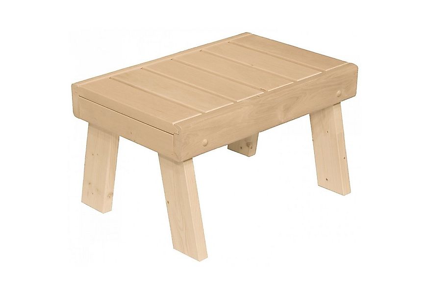 HARVIA Sauna Harvia Schemel Saunahocker Sauna-Tritthocker Holz Hocker Erle günstig online kaufen