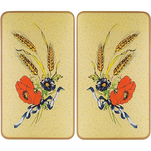 WENKO Herd-Abdeckplatte "Universal Modell Kornblumen" Herdabdeckung für all günstig online kaufen