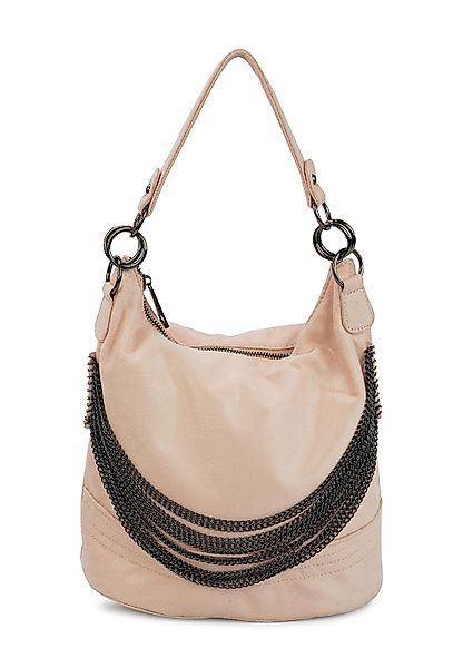 Harpa Schultertasche "Cher" aus changierendem Material, mit Ketten-Verzieru günstig online kaufen