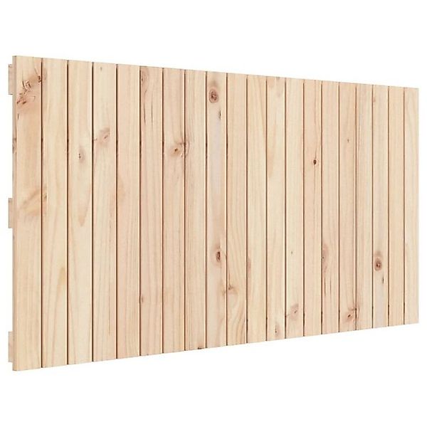 vidaXL Bett, Wand-Kopfteil 127,5x3x60 cm Massivholz Kiefer günstig online kaufen