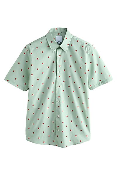 Next Kurzarmhemd Kurzärmeliges Hemd mit Print günstig online kaufen