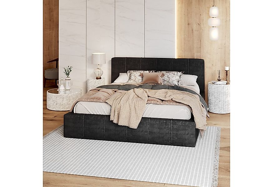 FDM Polsterbett FLORIDA Bettgestell 90x200, 120x200, 140x200, 160x200, 180x günstig online kaufen